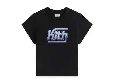 Kith Women's Mulberry Vintage Platinize Tee "Black"
