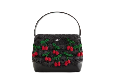 Kith Women's Cherry Raffia Mini Katie "Black"