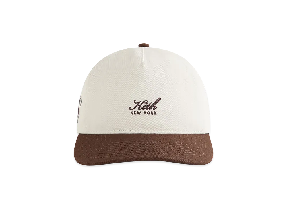 Kith Women's Two Tone Cotton Twill Pinch Crown Snapback "Legacy"