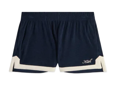 Kith Women's Nilah III Towel Terry Shorty "Nocturnal"