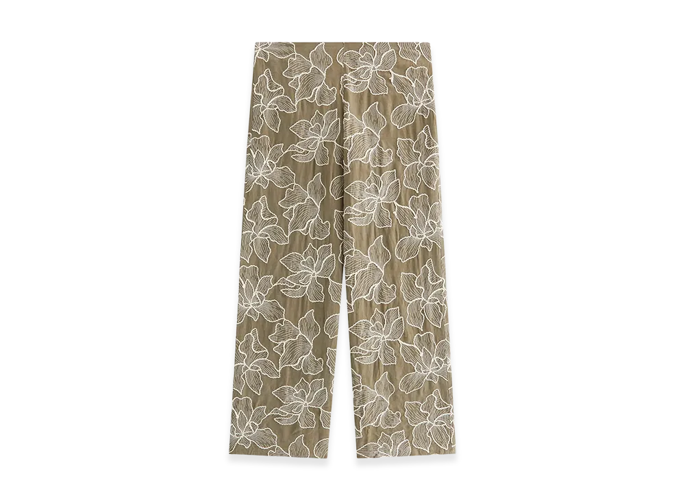 Kith Women's Petra II Embroidered Pant "Dome"