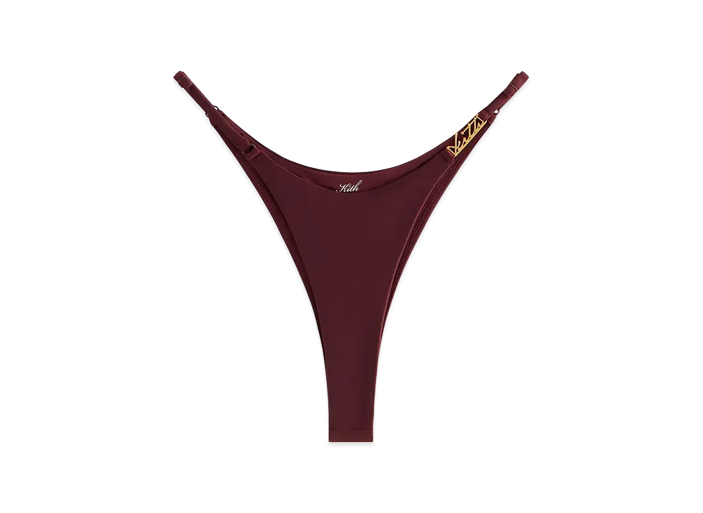 Kith Women's Bralyn Tanga Bikini Bottom "Magma"