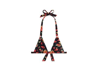 Kith Women's Kenna Cherry Tie Top "Black"