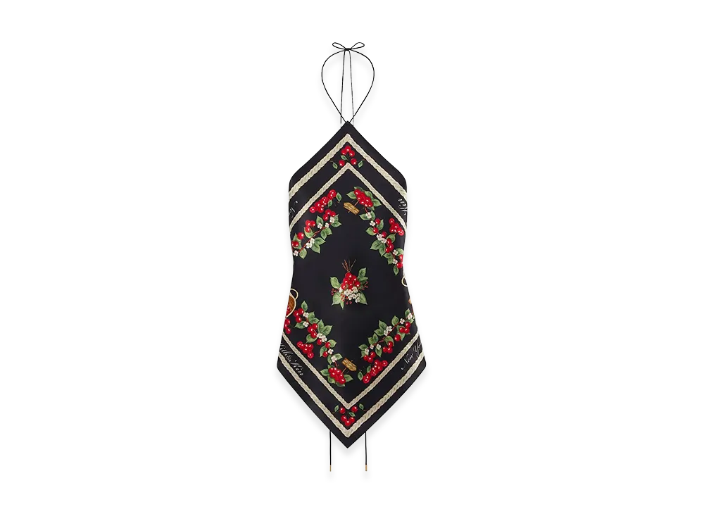 Kith Women's Convertible Scarf Top "Black"