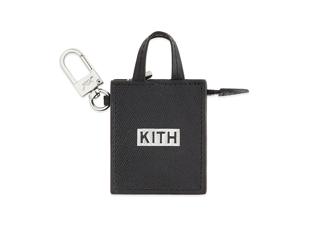 Kith Women's Micro Kith Shopper Bag Charm "Black"