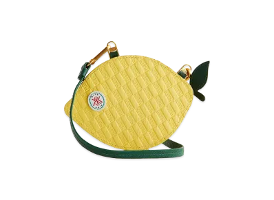 Kith Women's Leather Lemon Pouch "Spritz"