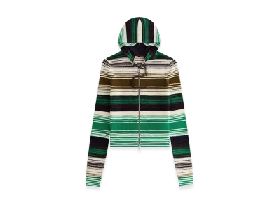 Kith Women's Adley Shrunken Multi Sweater Hoodie "Legacy"