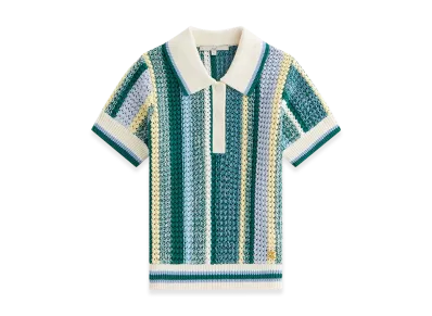 Kith Women's Riven Crochet Polo "Majestic"