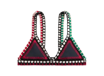 Kith x KIINI Women's Triangle Bikini Top "Black"