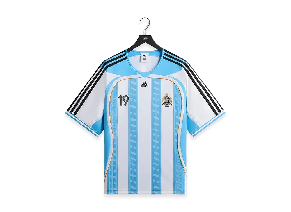 Kith x Lionel Messi x adidas Football Jersey "Blue/White"