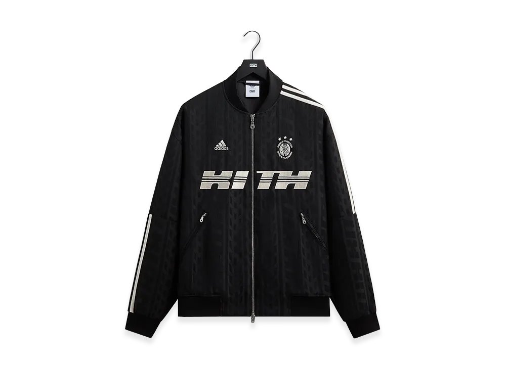 Kith x Lionel Messi x adidas Football Bomber Jacket "Black"