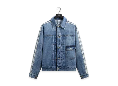 Kith x Lionel Messi x adidas Football Denim Jacket "Aurora/Ink"