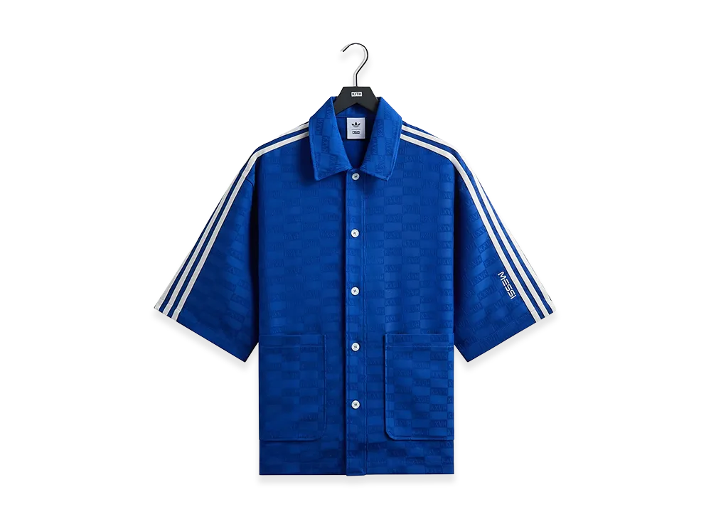 Kith x Lionel Messi x adidas Football Monogram Shirt "Blue"