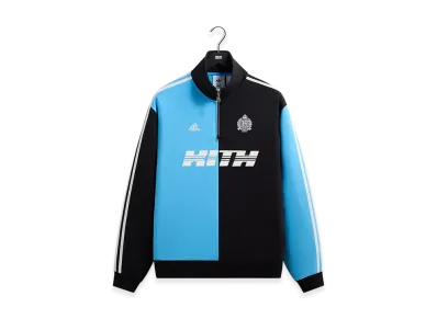 Kith x Lionel Messi x adidas Football Fleece Quarter Zip "Night Navy"