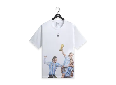 Kith x Lionel Messi x adidas Football World Cup Graphic Tee "White"