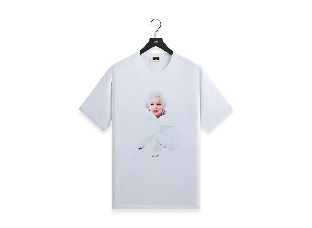 Kith x Marilyn Monroe Fur Coat Tee "White"