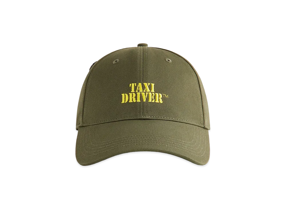 Kith x Taxi Driver Washed Twill Classic Cap "Cypress"