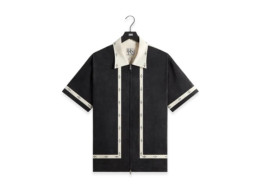 Kith &Kin Cupro Linen Amir Shirt "Black"