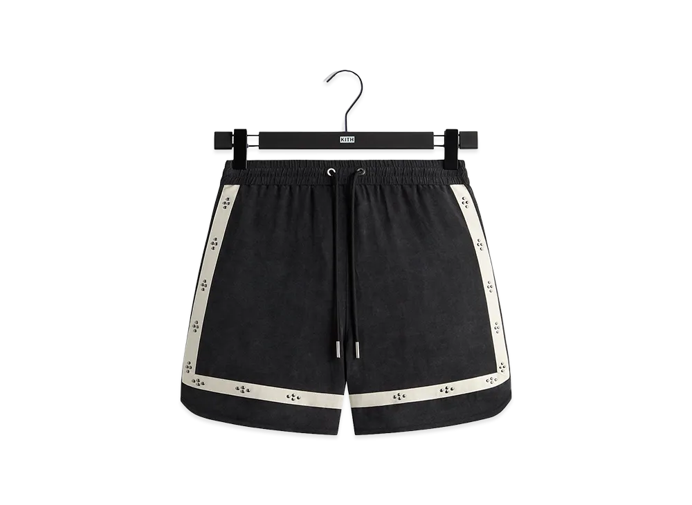 Kith &Kin Cupro Linen Dylan Short "Black"