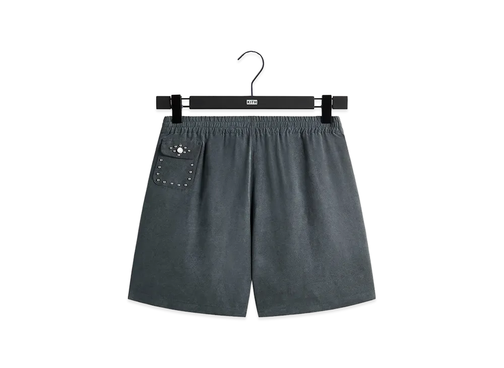 Kith &Kin Cupro Linen Kellen Short "Somber"