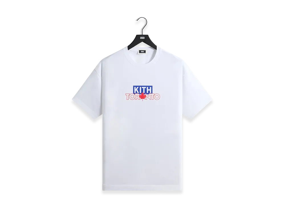 Kith Toronto Classic Logo Tee "White"