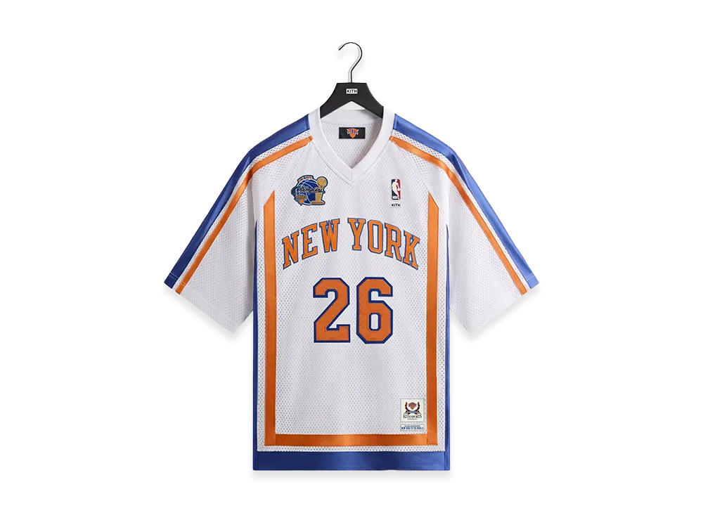 Kith x The New York Knicks 2026 Champions Leon Shirt "White"