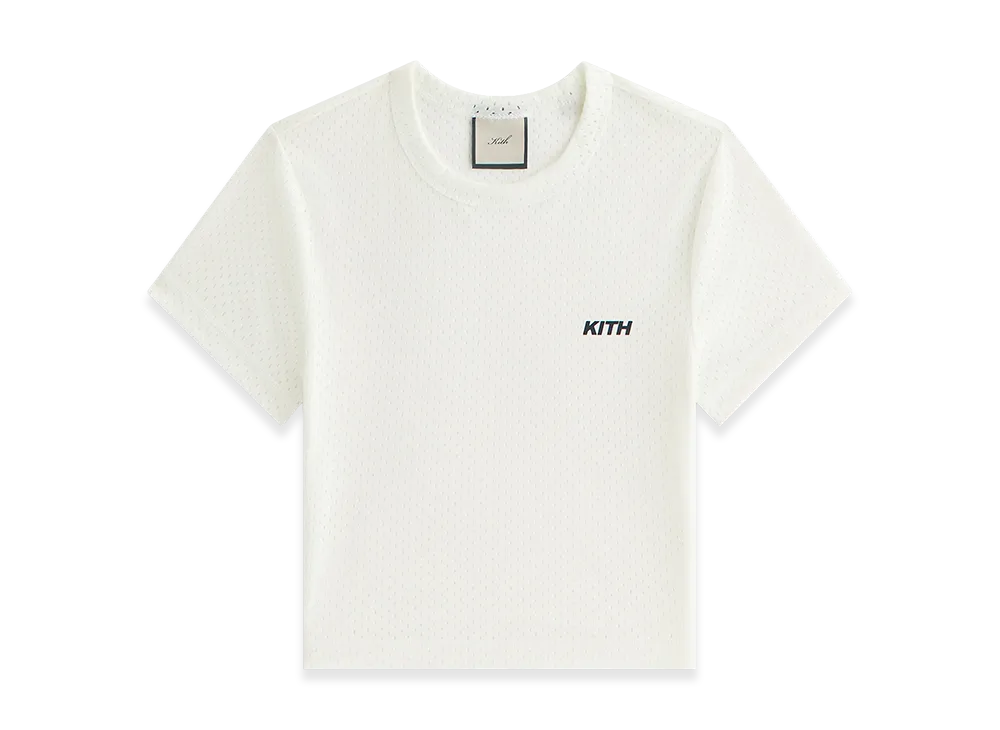 Kith Women's Mulberry II Mesh Tee "White"