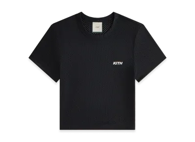 Kith Women's Mulberry II Mesh Tee "Black"