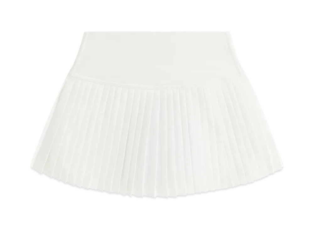 Kith Women's Yasmin Pleated Active Skort "White"