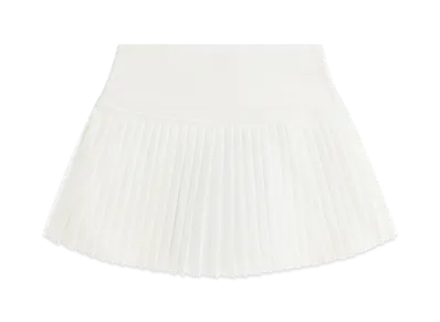 Kith Women's Yasmin Pleated Active Skort "White"
