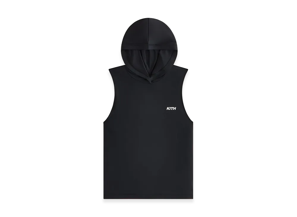 Kith Women's Haru Hooded Muscle Tank "Black"