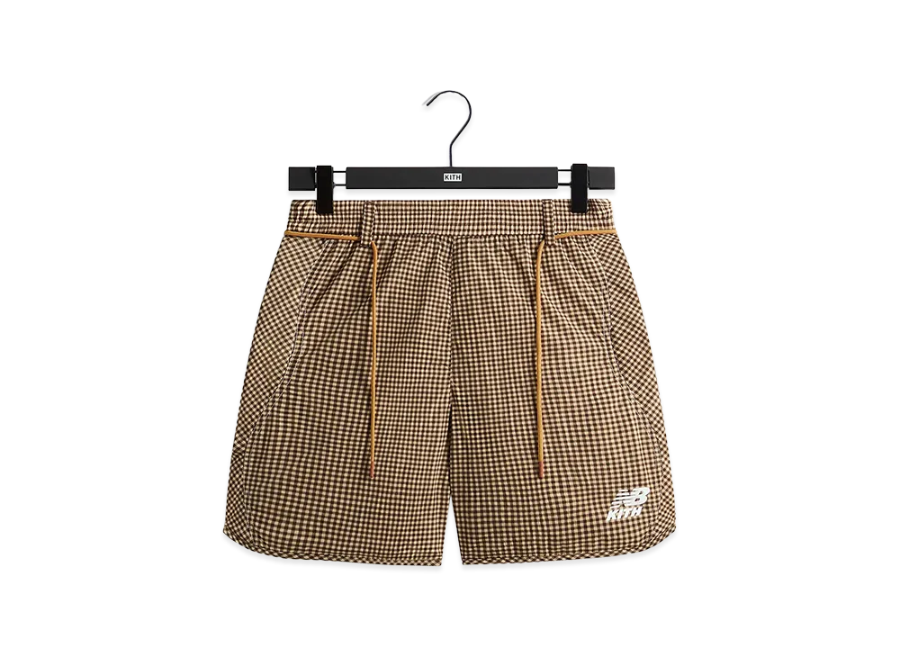 Kith x New Balance Tech Gingham Onslow Short "Legacy"