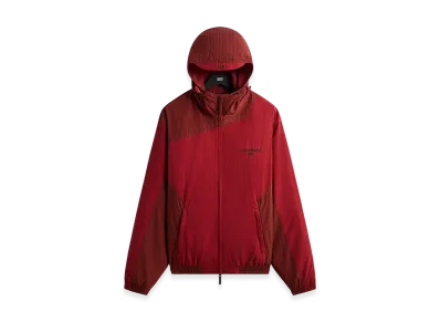 Kith x New Balance Poplin Mix Madison V Jacket "Biking Red"