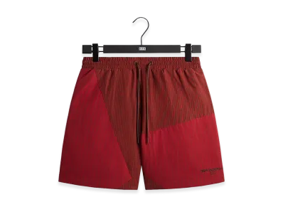 Kith x New Balance Poplin Mix Madison Short "Biking Red"