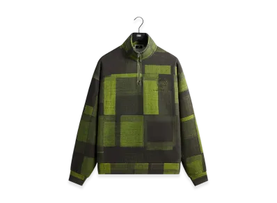 Kith x New Balance Woodblock Nelson Quarter Zip "Calliste"