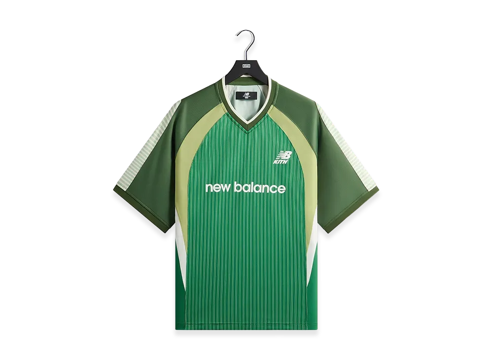 Kith x New Balance Mesh Chase Jersey "Spring Juniper"