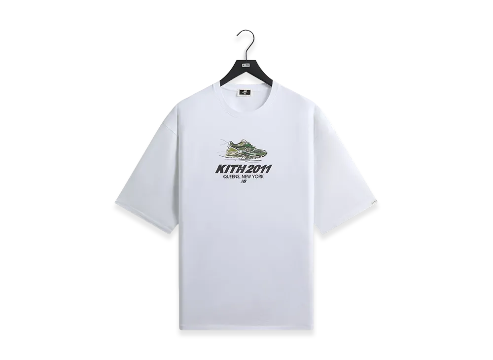 Kith x New Balance 2011 Sketch Jones Tee "White"