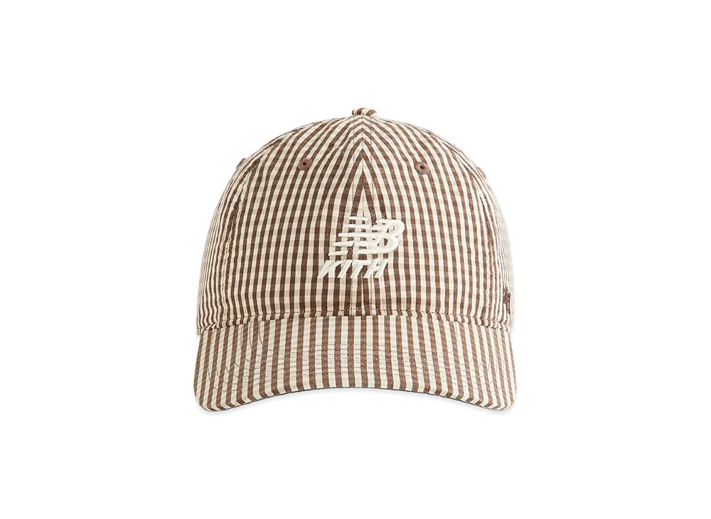 Kith x '47 x New Balance Classic Gingham Poplin Franchise LS Cap "Legacy"