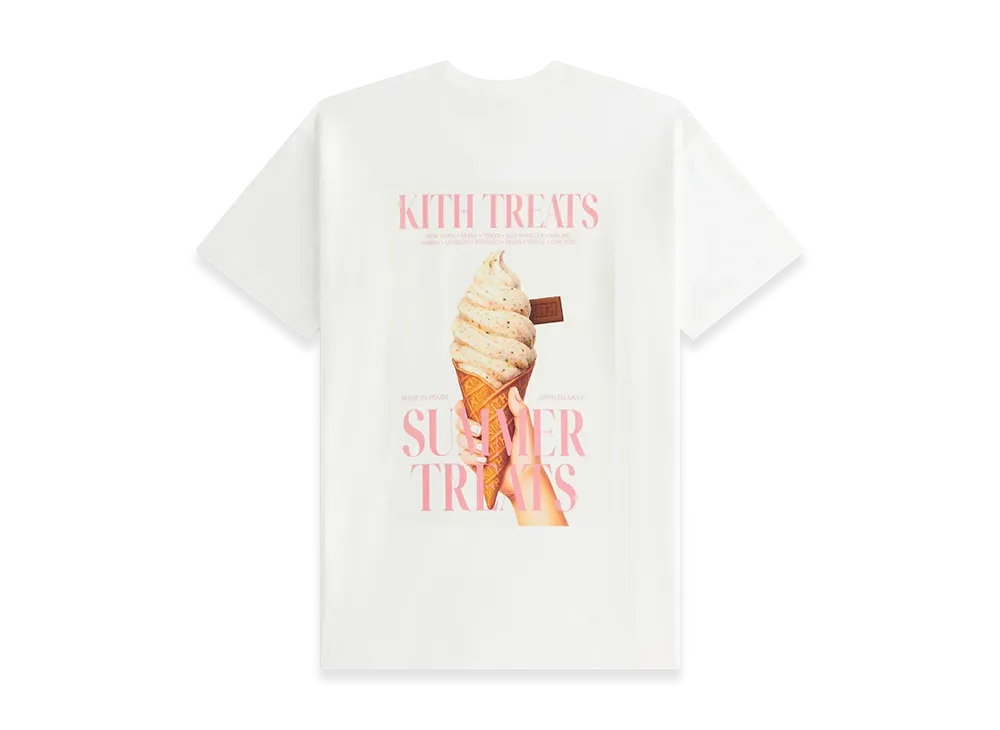 Kith Treats Swirl Pocket Tee "White"