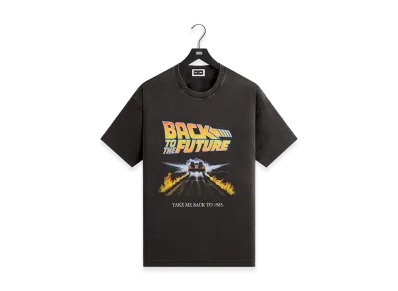 Kith x Back to the Future Back to 1985 Vintage Tee "Black"