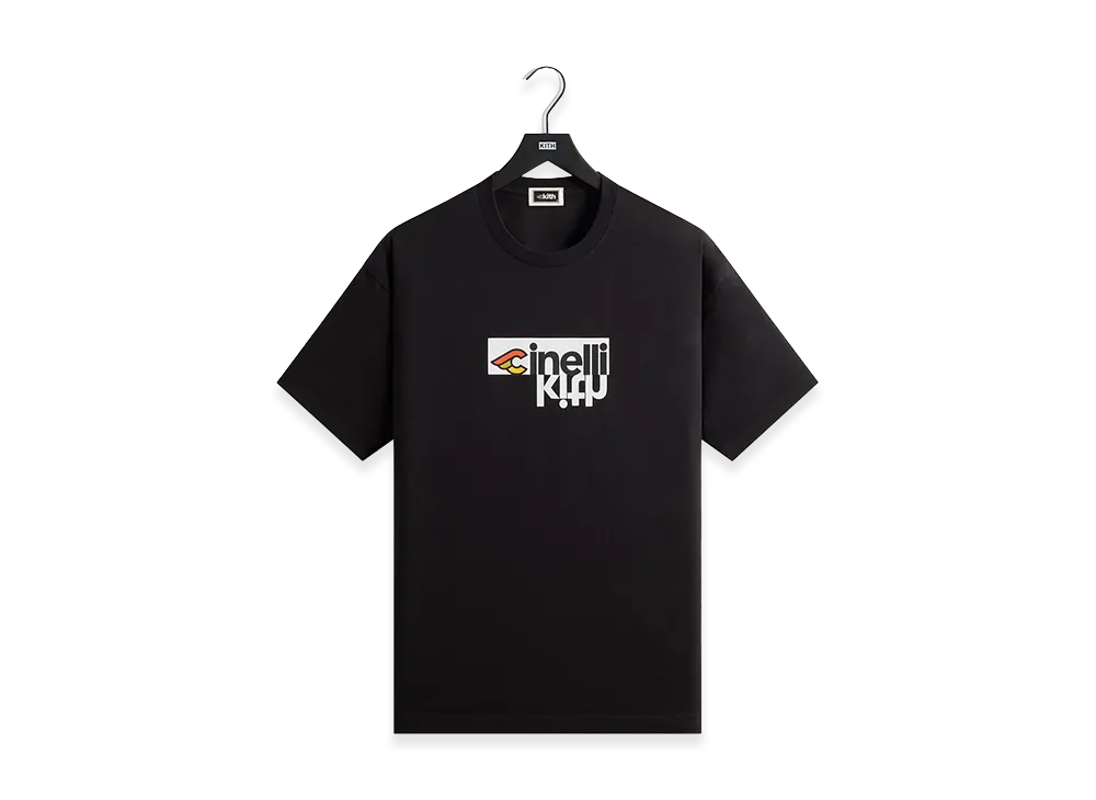 Kith x Cinelli Upside Down Tee "Black"