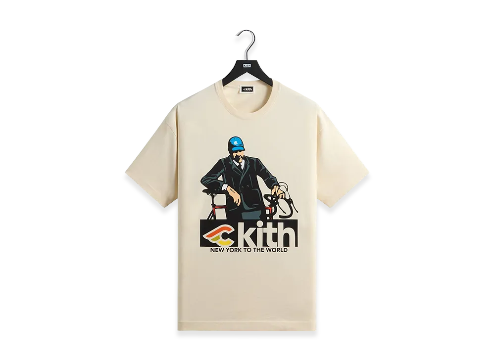 Kith x Cinelli Italo Lupi Tee "Sandrift"