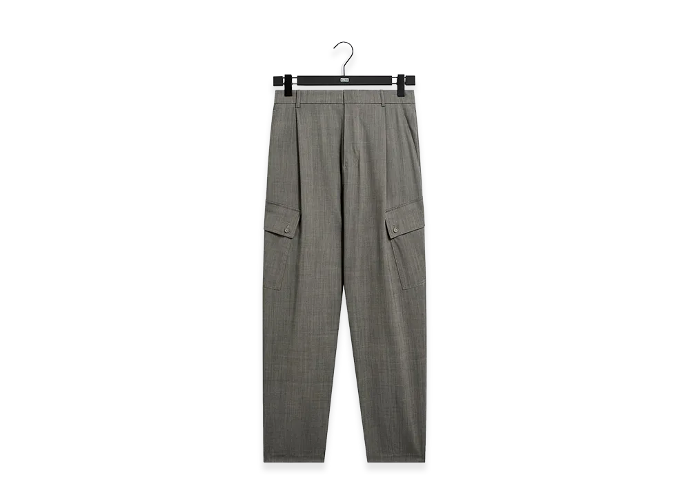 Kith &Kin Tropical Wool Gibbs Pant "Grey Melange"