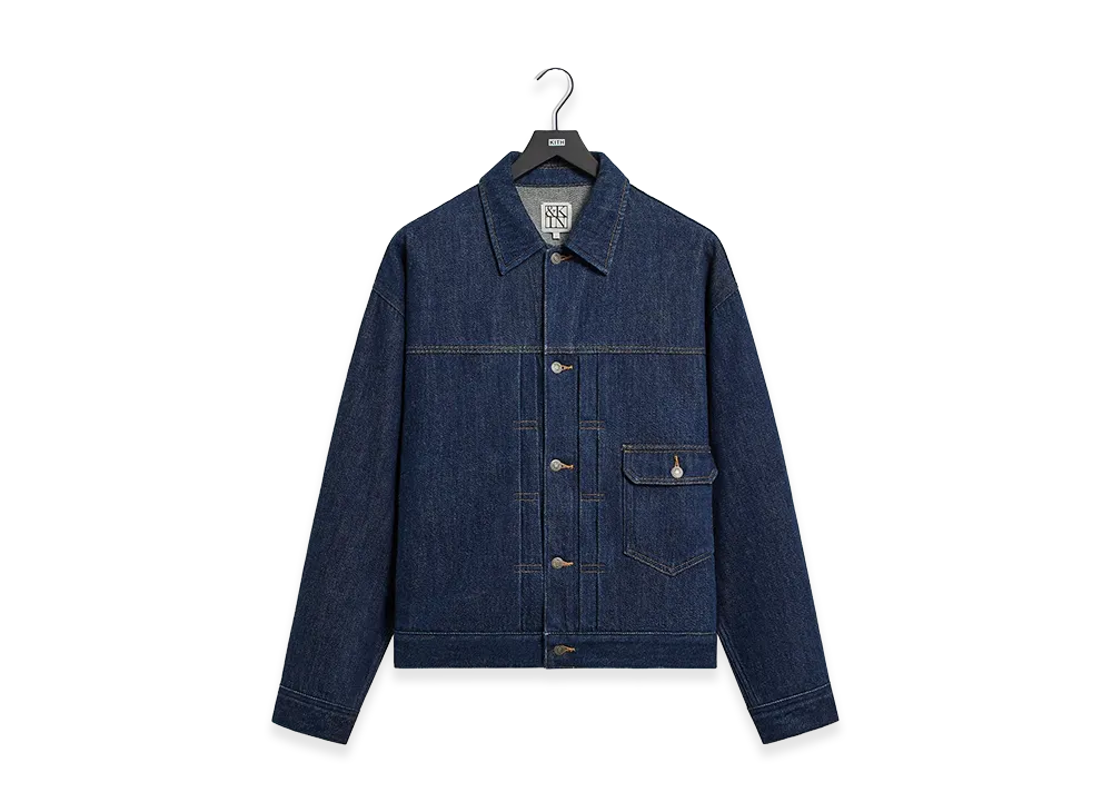 Kith &Kin Rope Twill Alonzo Jacket "Dark Indigo"