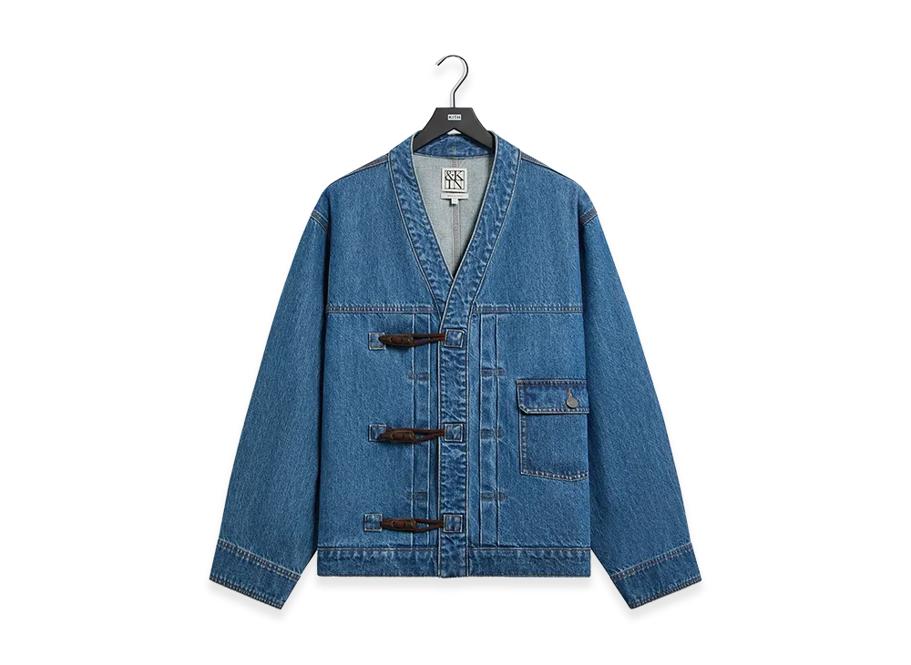 Kith &Kin Denim Clint Trucker Jacket "River Indigo"