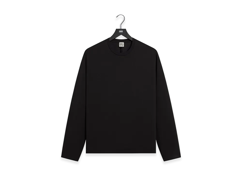 Kith &Kin Long Sleeve Halston Tee "Black"