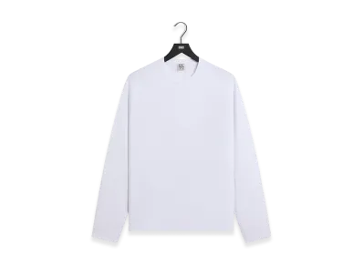 Kith &Kin Long Sleeve Halston Tee "White"