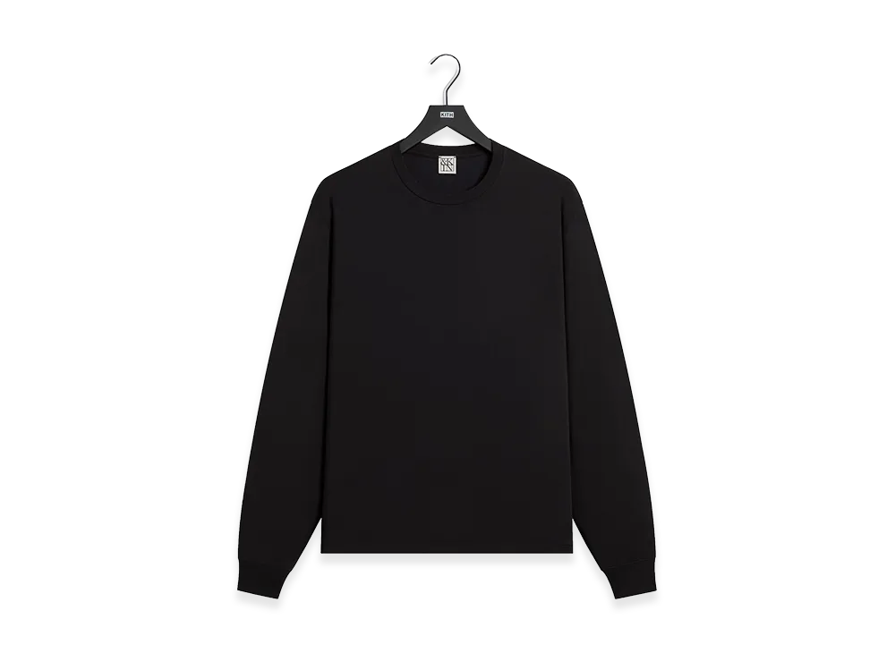 Kith &Kin Long Sleeve Darin Tee "Black"