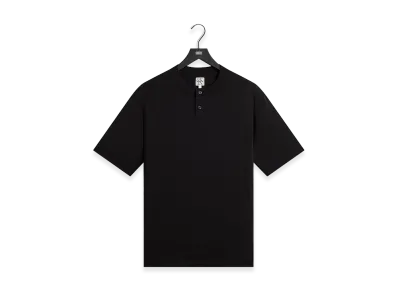 Kith &Kin Albie Henley Tee "Black"