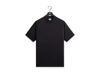Kith &Kin Mock Neck James Tee "Black"
